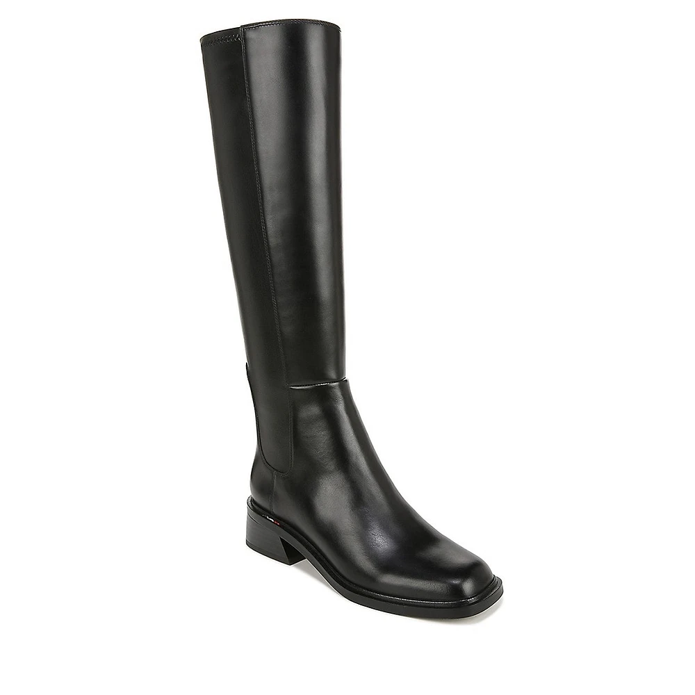 Giselle Square-Toe Knee-High Boots