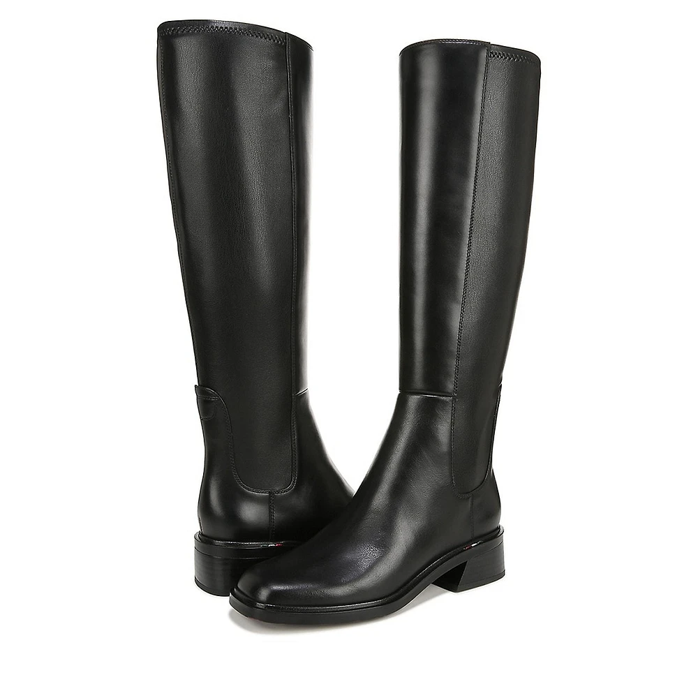 Giselle Square-Toe Knee-High Boots