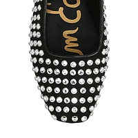 Michaela Gem Embellished Mary-Jane Flats