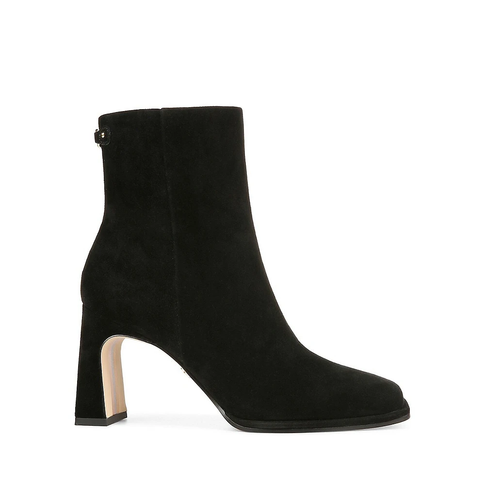 Irieies Square-Toe Ankle Boots