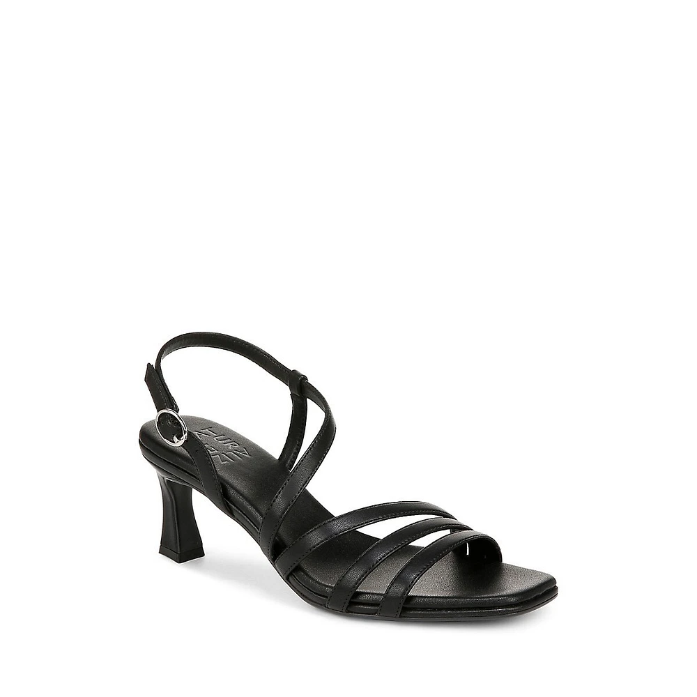 Premium Galaxy Slingback Leather Sandals