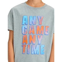 Boy's Any Game Time T-Shirt