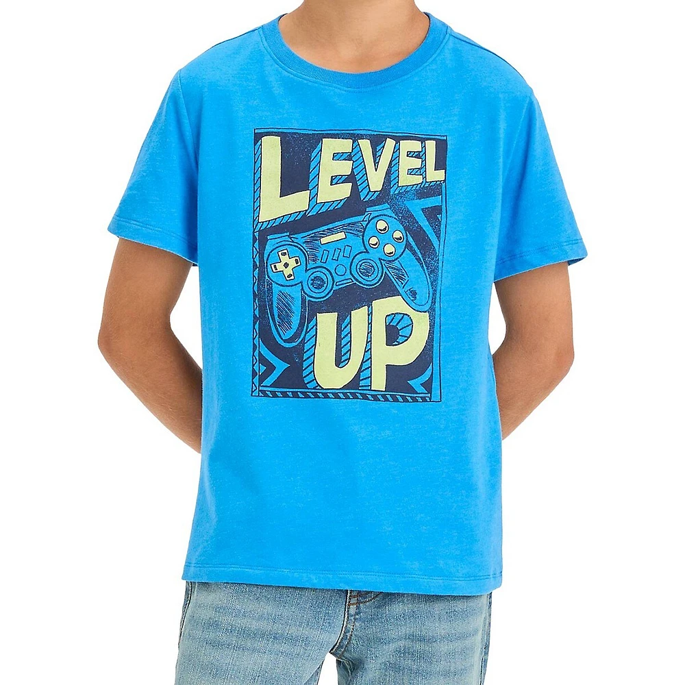 Boy's Level It Up Graphic T-Shirt