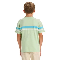 Boy's Horizontal Chest Stripe T-Shirt