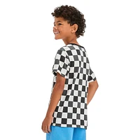 Boy's Favourite Tee Checkerboard-Print T-Shirt