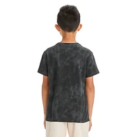 Boy's Favourite Tee Tie-Dye Print T-Shirt