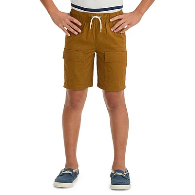 Boy's At The Knee Relaxed Pull-On Cargo Shorts