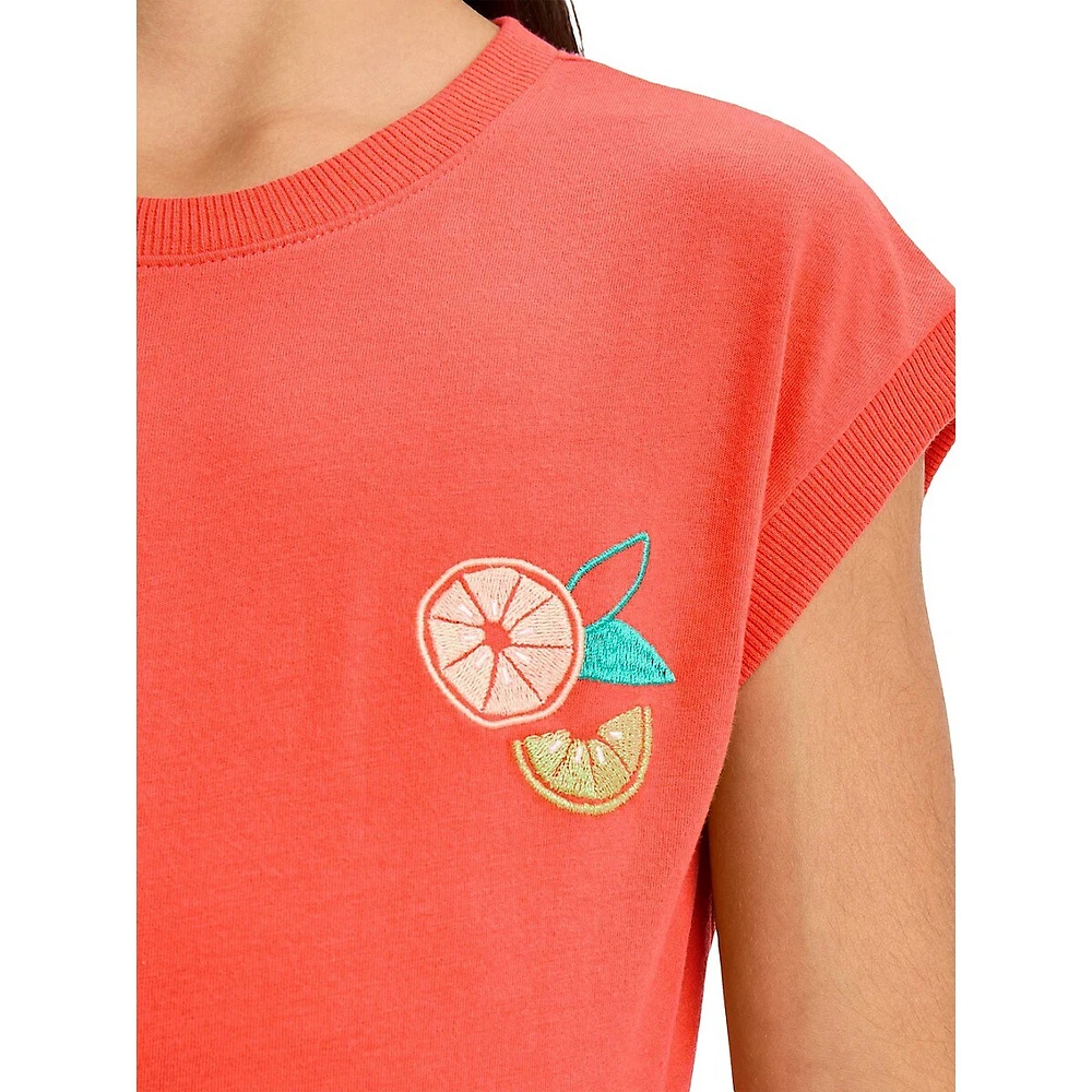 Girl's Citrus Graphic T-Shirt