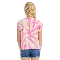 Girl's Tie-Dye Graphic T-Shirt