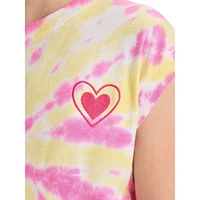 Girl's Tie-Dye Graphic T-Shirt