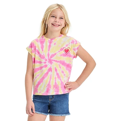Girl's Tie-Dye Graphic T-Shirt