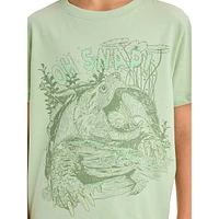 Boy's Oh Snap Turtle Graphic T-Shirt