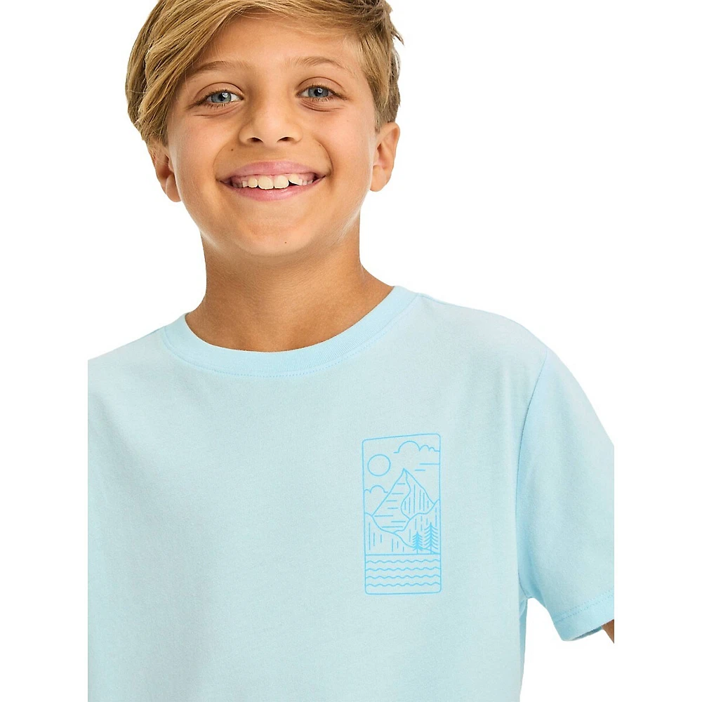 Boy's Mountain Graphic T-Shirt