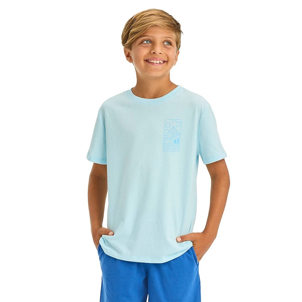 Boy's Mountain Graphic T-Shirt