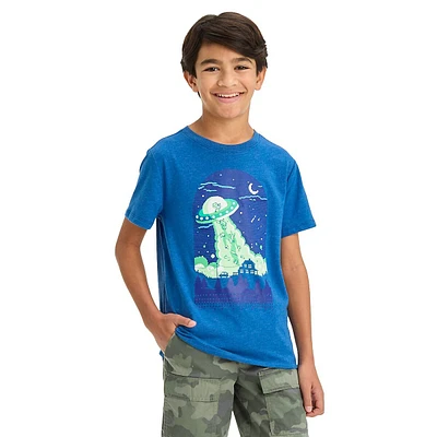 Boy's Alien Invasion Graphic T-Shirt