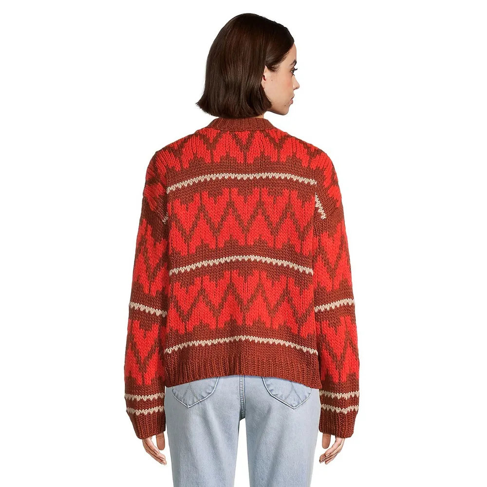 Folk Intarsia Sweater