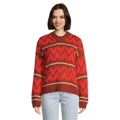 Folk Intarsia Sweater