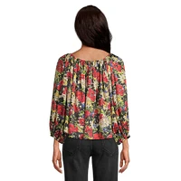 The Palmette Floral Top