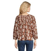 The Swift Floral Smock Top