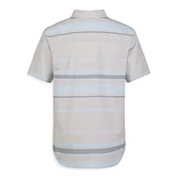 Boy's Striped Short-Sleeve Shirt