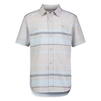 Boy's Striped Short-Sleeve Shirt