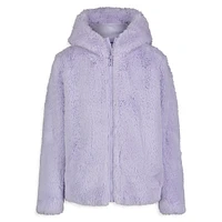 Veste à capuchon en similifourrure UA Cozy pour fille