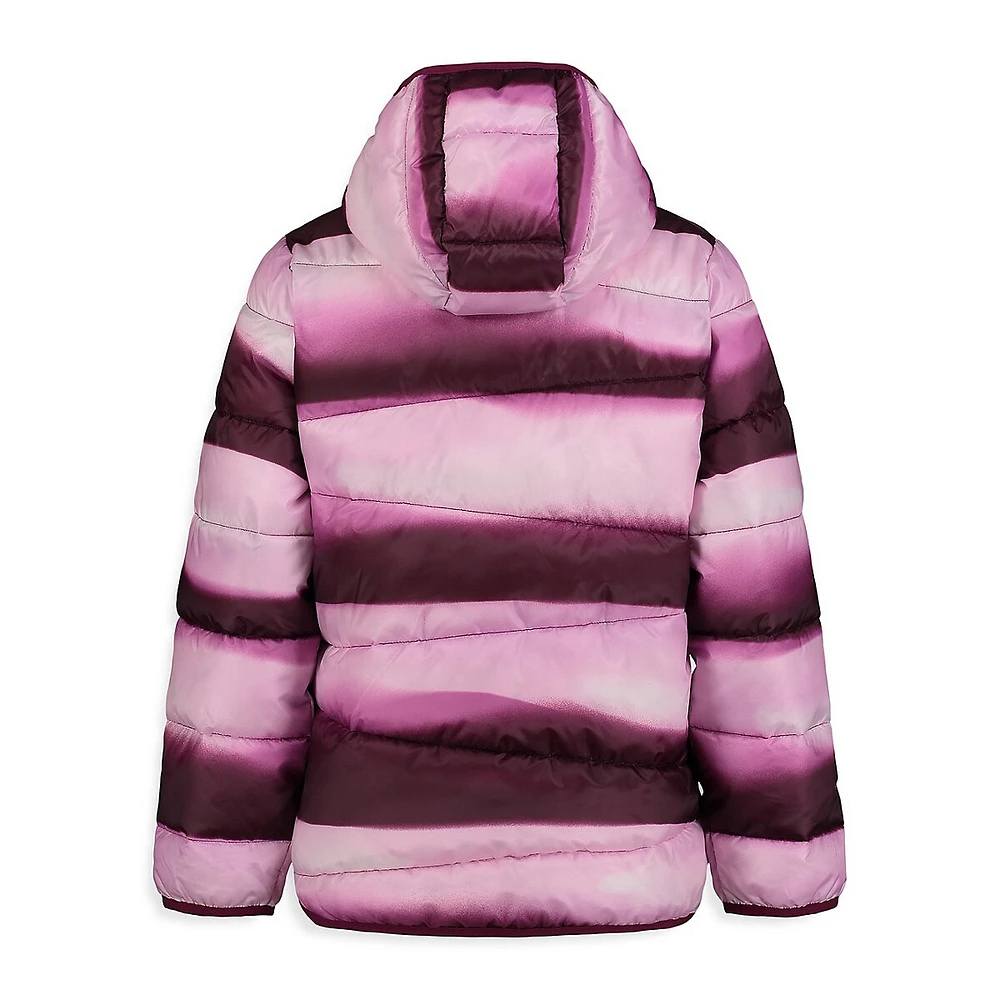 Girl's UA Prime Print Puffer Jacket