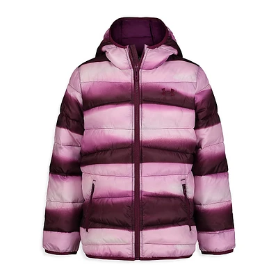 Girl's UA Prime Print Puffer Jacket