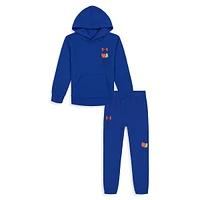 Little Boy's 2-Piece Rival Graphic Po Hoodie & Joggers Set