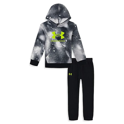 Little Boy's 2-Piece Rival Wash Fade Hoodie & Joggers Set