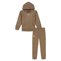 Little Boy's Rival Po 2-Piece Fleece Hoodie Set