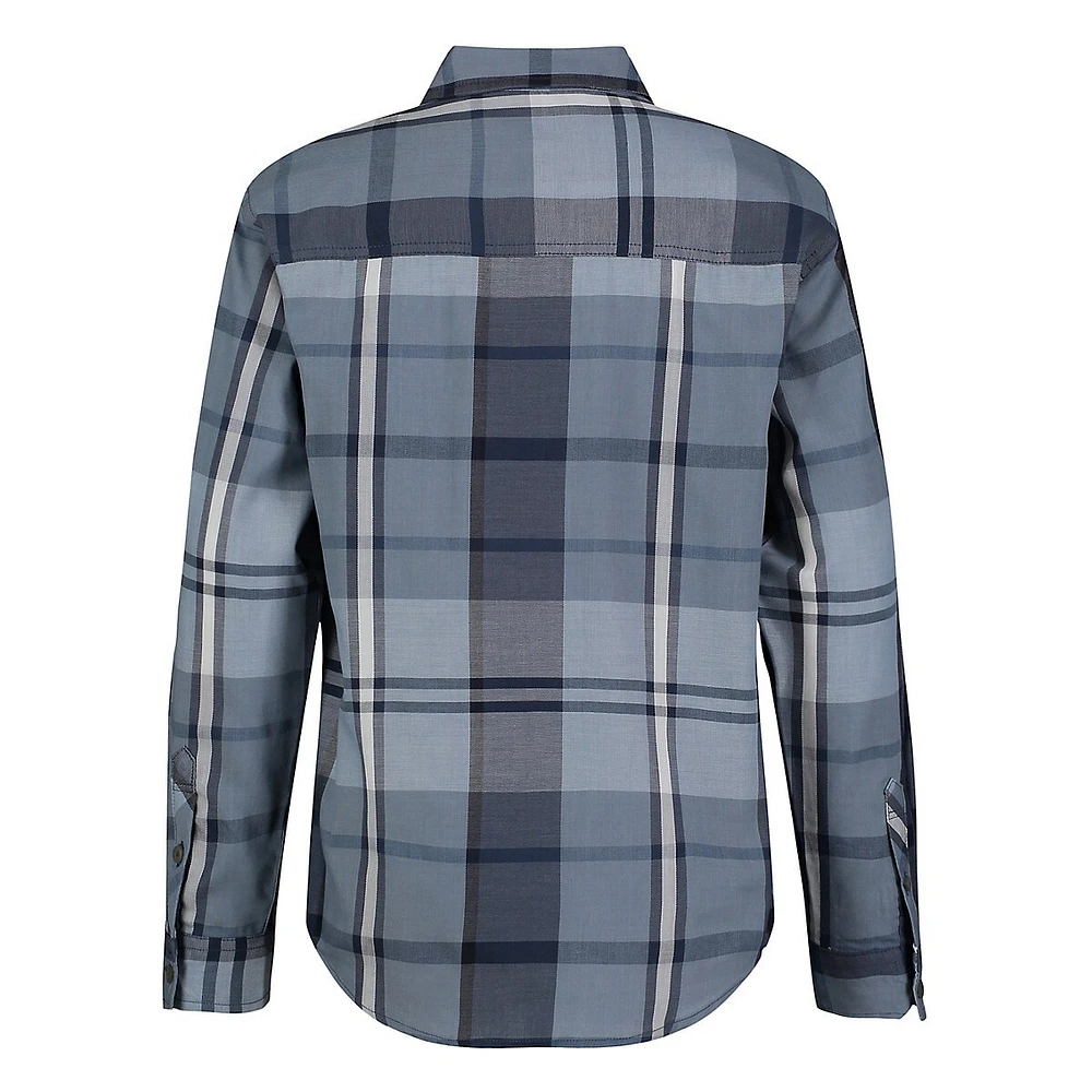 Boy's Bold Plaid Shirt