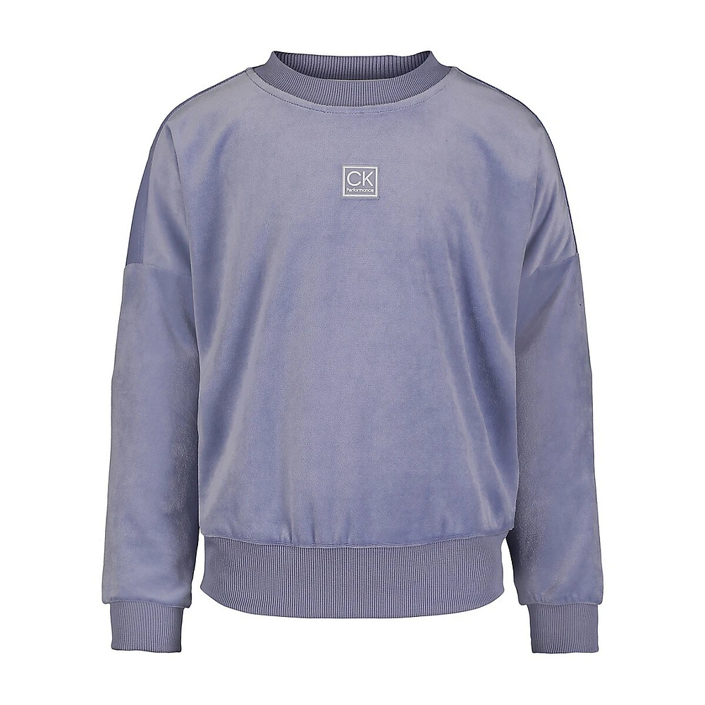 Luxe Velour Sweatshirt