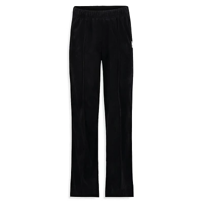 Luxe Velour Pull-On Pants