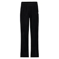 Luxe Velour Pull-On Pants