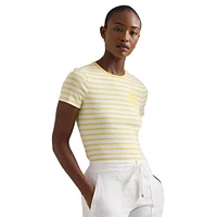 Relaxed-Fit Yarn-Dyed Stripe T-Shirt