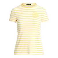 Relaxed-Fit Yarn-Dyed Stripe T-Shirt