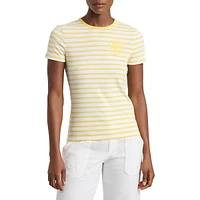 Relaxed-Fit Yarn-Dyed Stripe T-Shirt