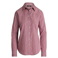 Classic-Fit Striped Broadcloth Shirt