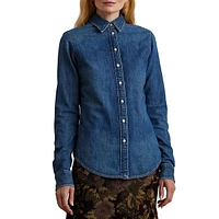 Classic-Fit Denim Shirt