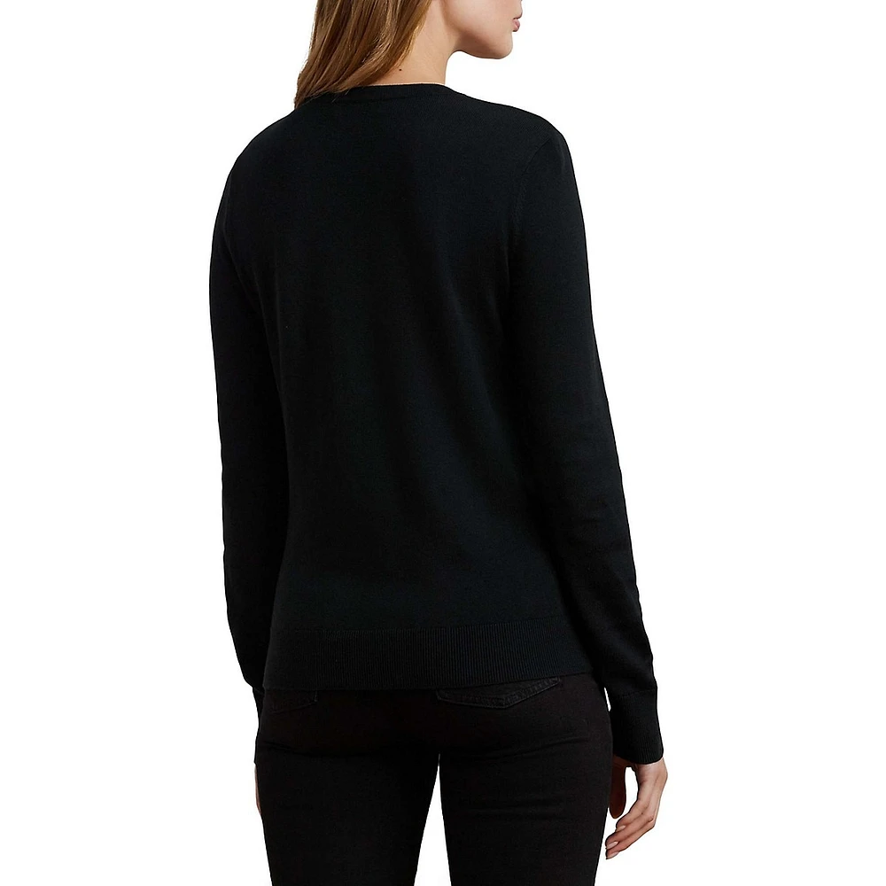 Slim-Fit Crewneck Sweater