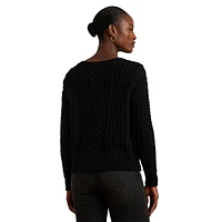 Cable-Knit Sweater