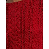 Cable-Knit Sweater