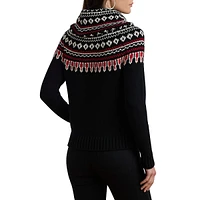 ​Fair Isle Turtleneck Sweater