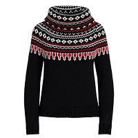 ​Fair Isle Turtleneck Sweater