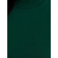 Slim-Fit Stretch Jersey Turtleneck