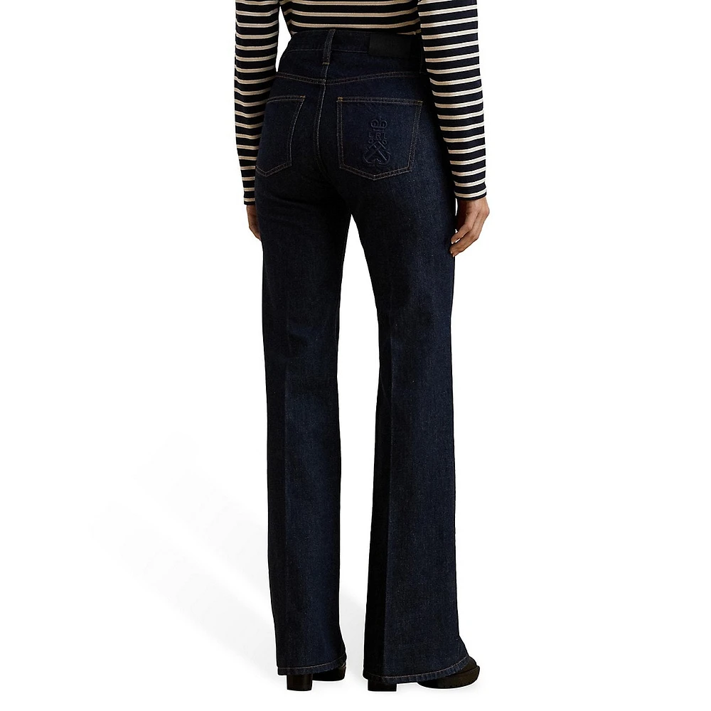 High-Rise Flare Jeans