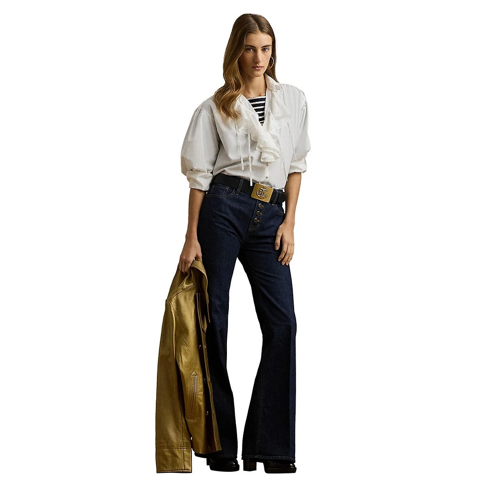 High-Rise Flare Jeans