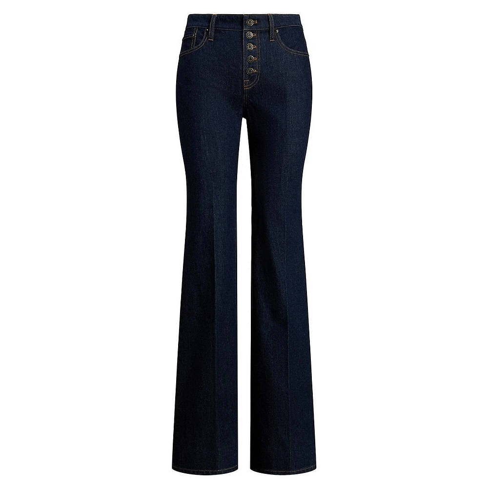 High-Rise Flare Jeans