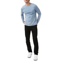 Kahel Relaxed-Fit Seamed Long-Sleeve T-Shirt